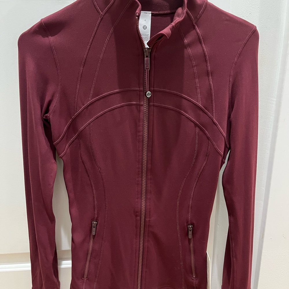 Lululemon Garnet Zip-Up Jacket Size 4
